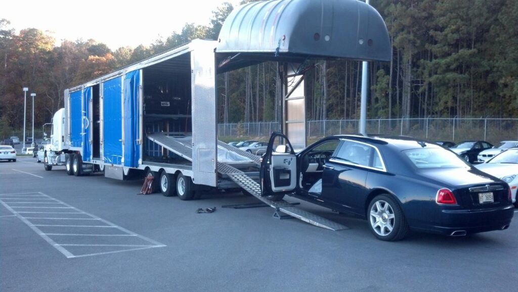 Enclosed Trailers Protect Low-Clearance Vehicles
